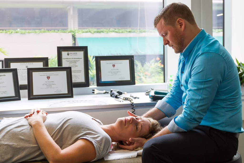 Portrait of Dr. Travis Fisher at LiveWell Chiropractic